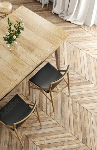 Le bois pour l'intérieur