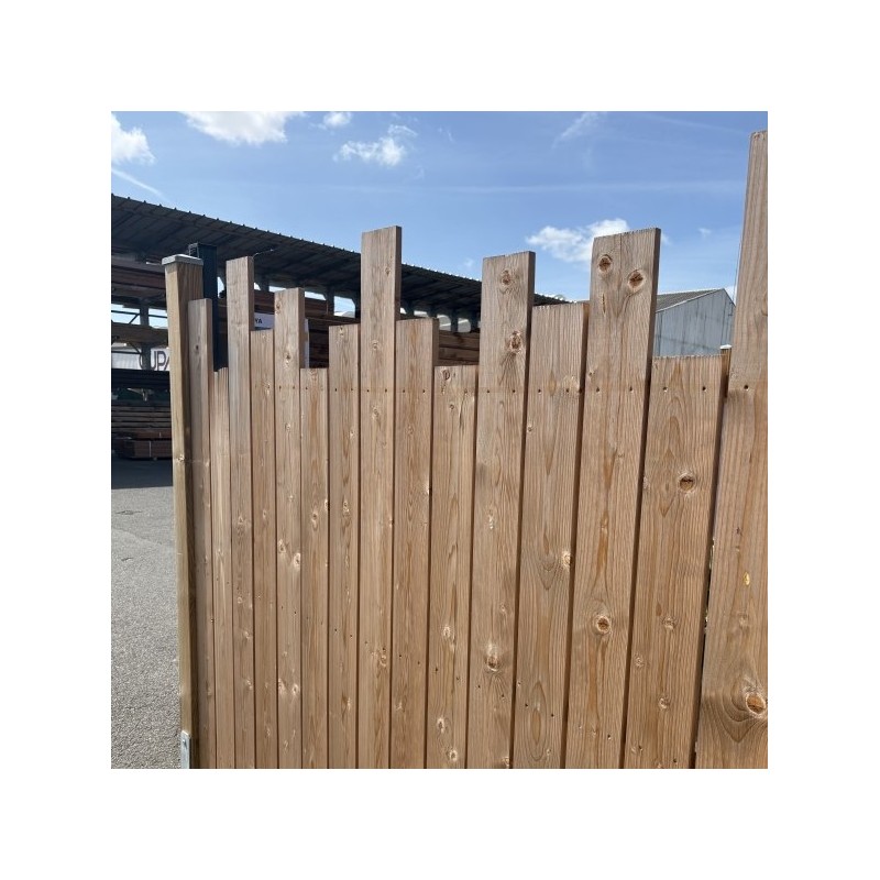 PANNEAU LE SUZERAIN VERTICAL DESTRUCTURE 1 FACE CL3.1 BRUN 180*180