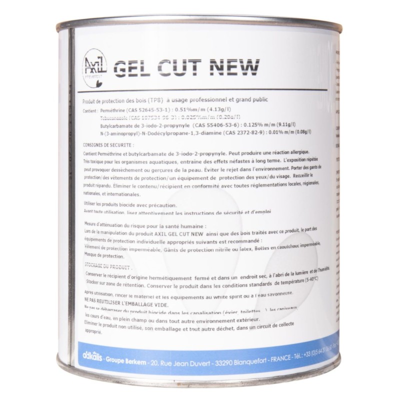 AXIL GEL BIOSOURCE 0.75 L
