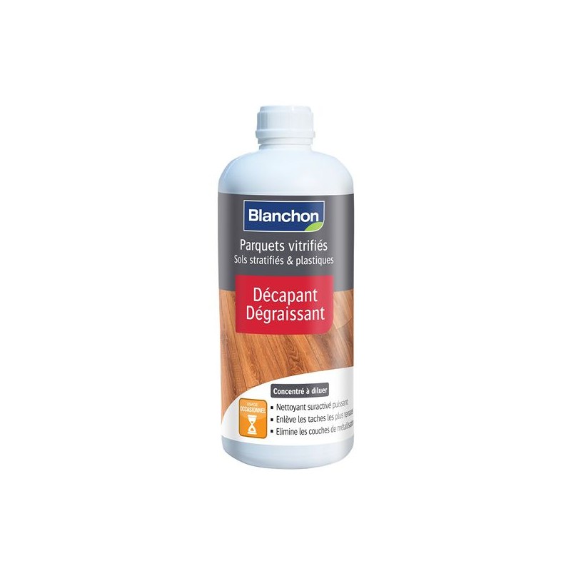DECAPANT DEGRAISSANT PARQUET VITRIFIE ET SOL STRATIFIE ET PLASTIQUE