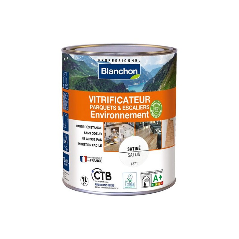 VITRIFICATEUR PARQUET ET ESCALIER ENVIRONNEMENT BIOSOURCE