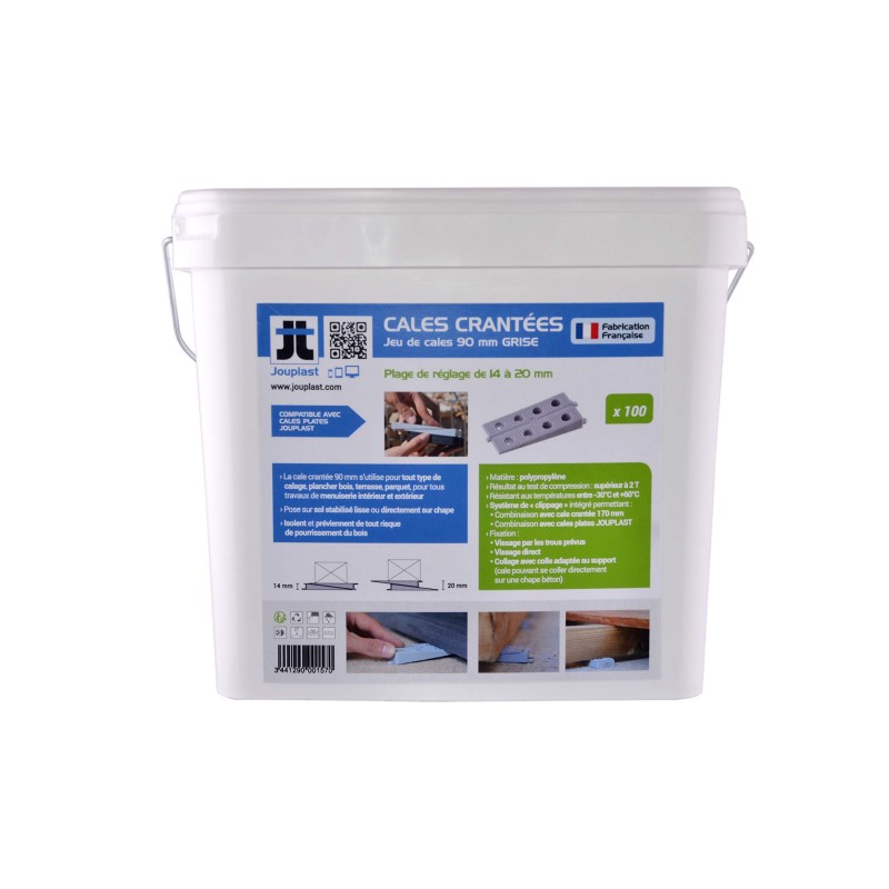 CALES CRANTEES H90C ET H170C SEAU DE 50 + 30