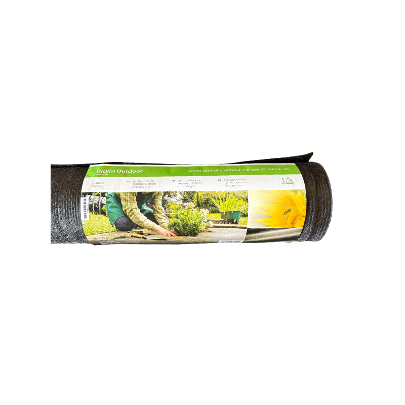 GEOTEXTILE SPECIAL GAZON NOIR ROULEAU DE 25 MLS* 1.10 ML GEOTEXTILE SPECIAL GAZON NOIR ROULEAU DE 25 MLS* 1.10 ML