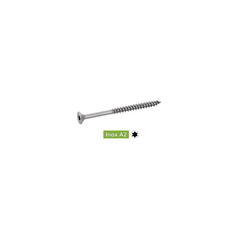 VIS INOX A2 TORX BOITE DE 200 4*35