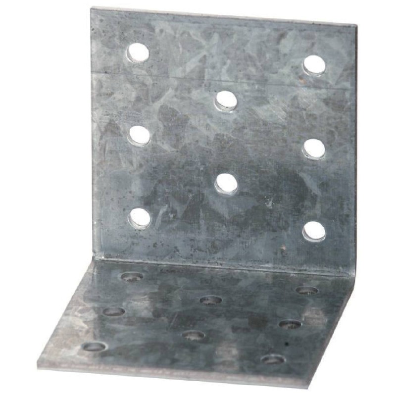 EQUERRE SIMPLE PERFORE  EP 2.5 80X80X80 ES11/80