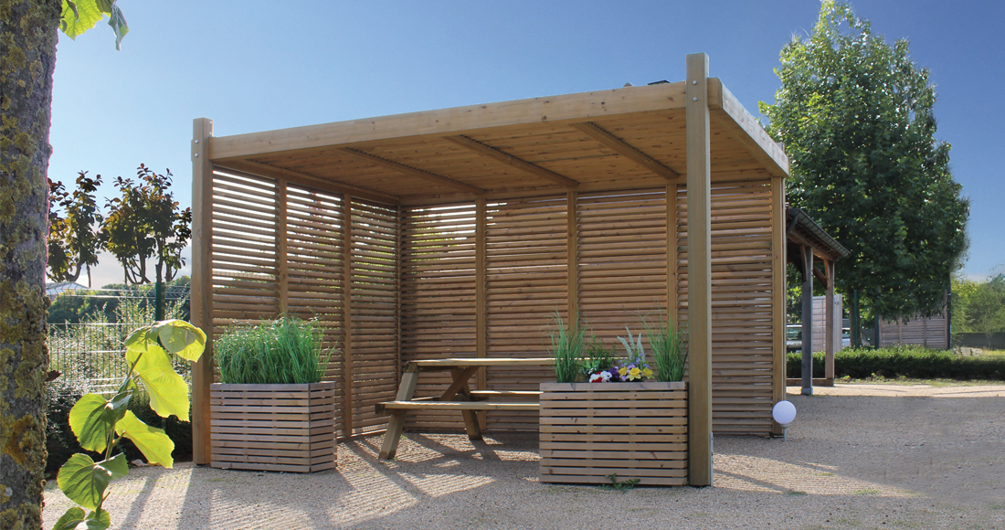 <p><small>La pergola moderne et modulaire</small>LA LUNA</p>